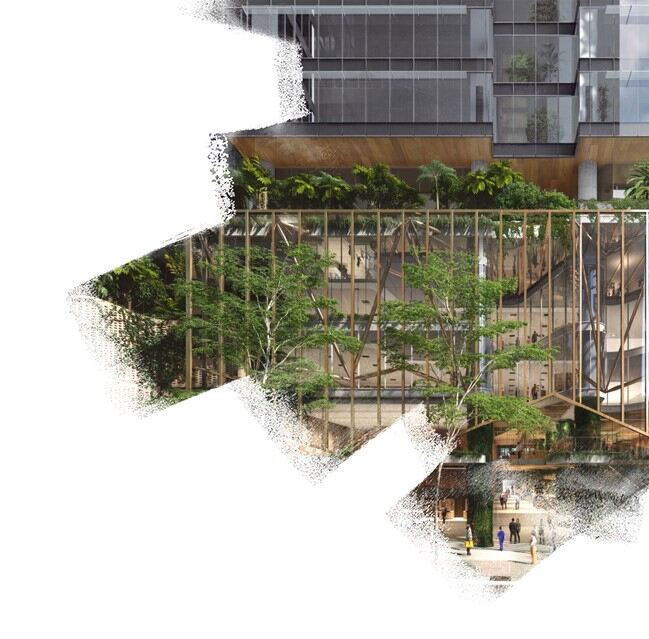 Sustainable office building in Australia